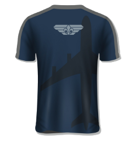 Verso da camiseta oficial CATAR Adulto DF 2026