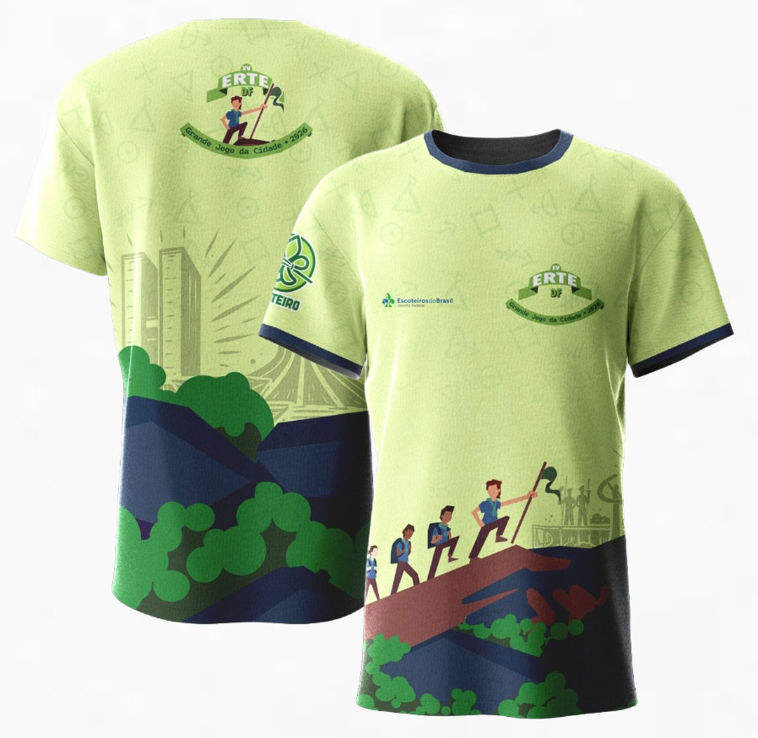 Arte da Camiseta ERTE 2026